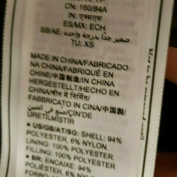 Womens Hooded Warm Winter Puffer Coat  Water Resis - Picture 4 of 4